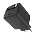 PD 45W Fast Wall Charger With Retractable USB-C Cable